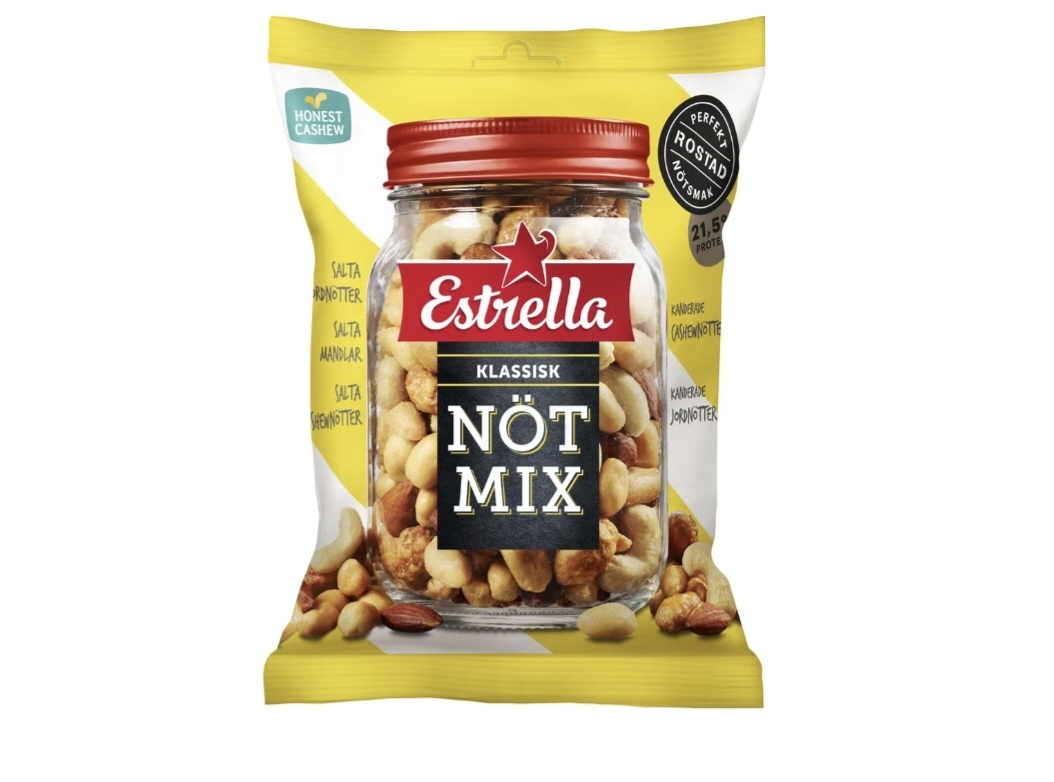 Nötmix Klassisk  200 g, Estrella