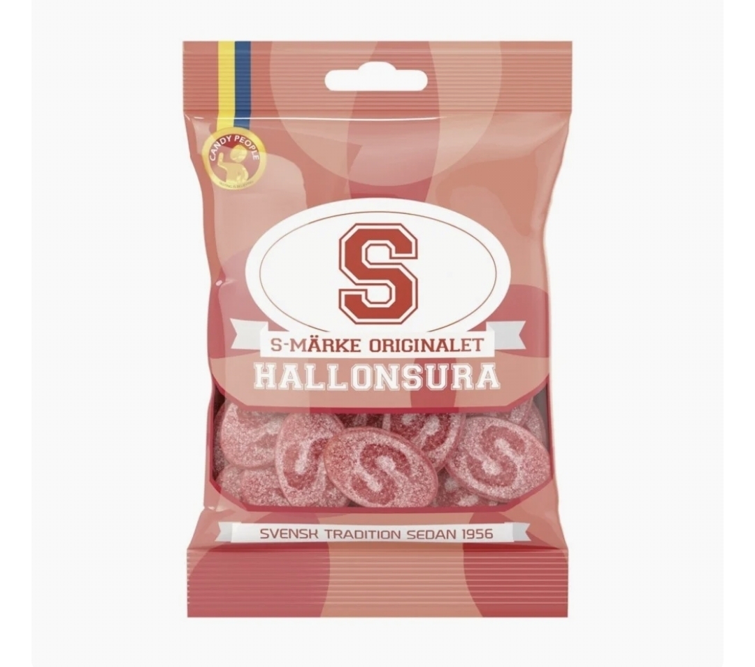 S-märke Hallonsura 80g