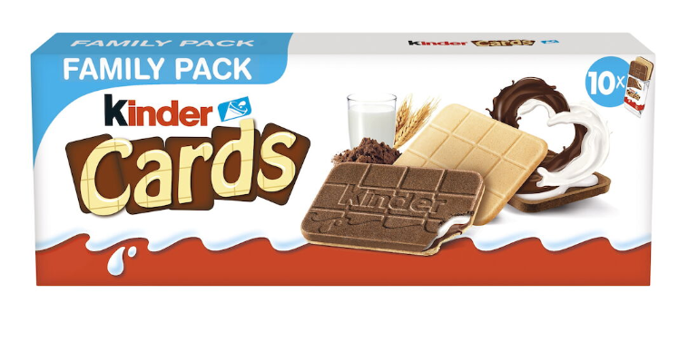 Kinder Cards 10 pack